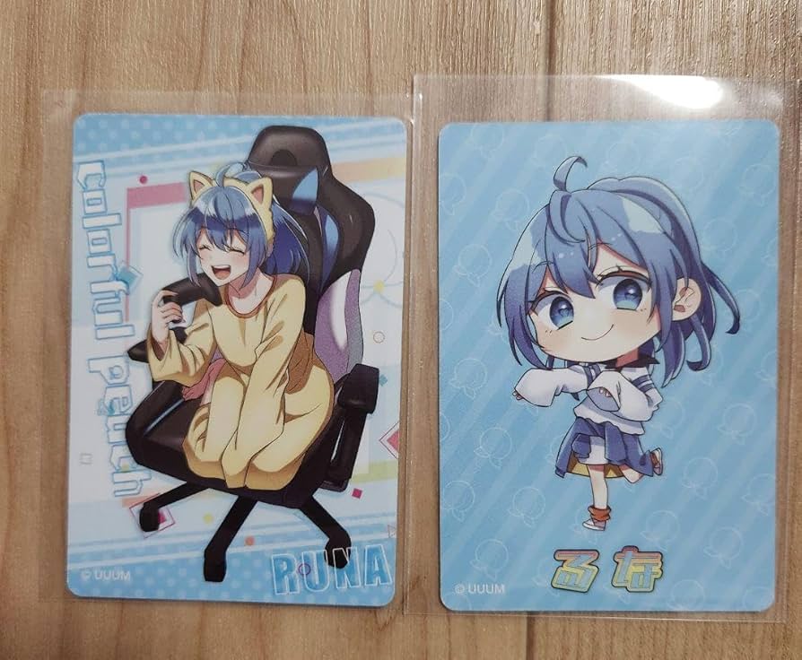 Amazon.co.jp: カラフルピーチ るな グミ オリジナルカード : おもちゃ