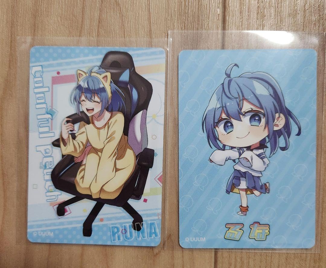 Amazon.co.jp: カラフルピーチ るな グミ オリジナルカード : おもちゃ