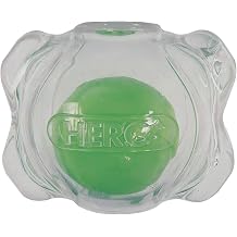 Hero Squeakables Green Amazing Bone Ball Dog Toy, Large