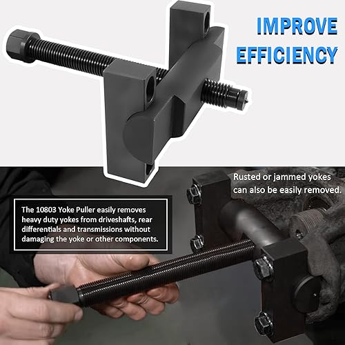 Miniatura 3 de 10803 Extractor de yugo, kit de herramientas de extracción de yugo resistente, herramienta de extracción de yugo para camiones