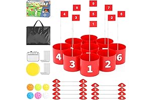 FOOING Golf Bucket: The Perfect Backyard Golf Game