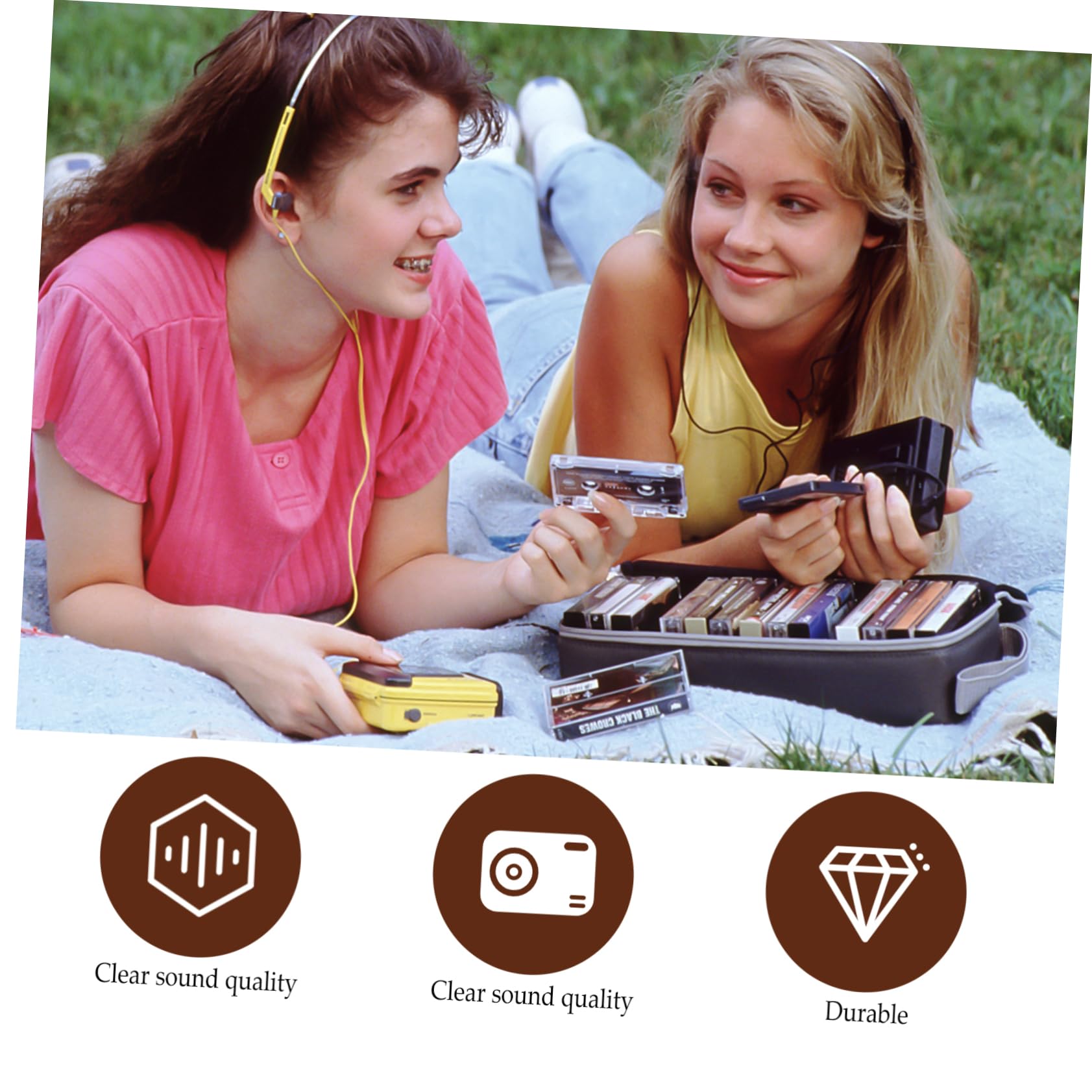 balacoo Cassette Music Player Tape-to-mp3 Converter Lightweight Digital Audio Converter