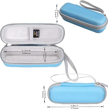 Case for THE BREATHER Natural Breathing Exerciser Trainer -Blue (Case Only)