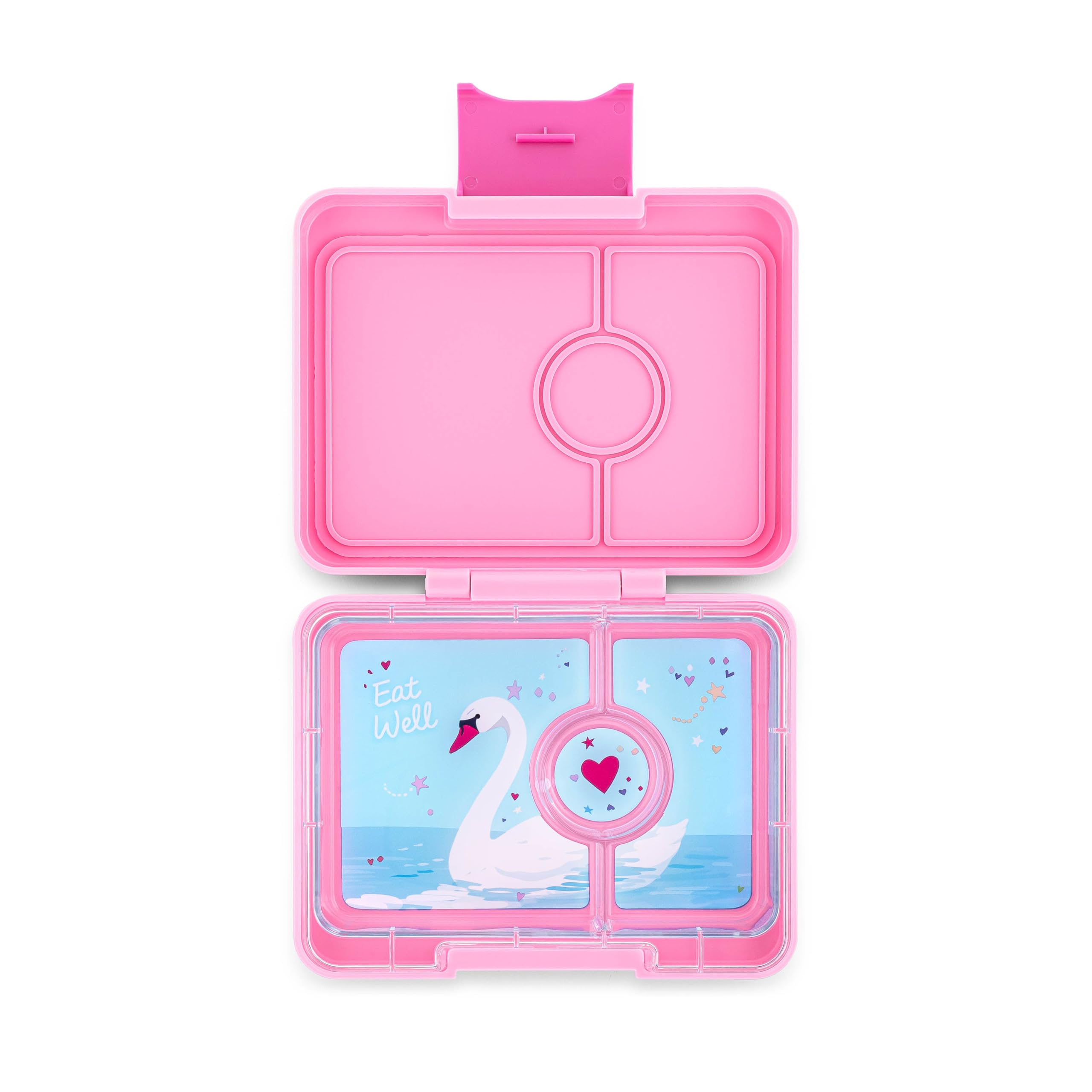 Yumbox Leakproof Snack Box - Power Pink (Swan Tray)