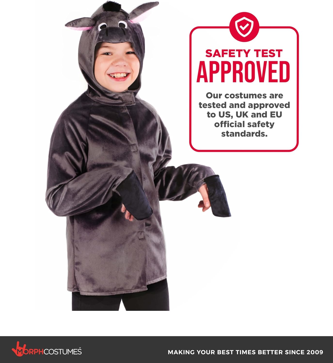 fun shack Donkey Costume Kids, Boys Donkey Costume, Christmas Costumes for Kids, Nativity Costumes for Boys, Small