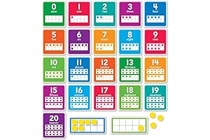Scholastic Bulletin Board Numbers 0-20 Classroom Decor