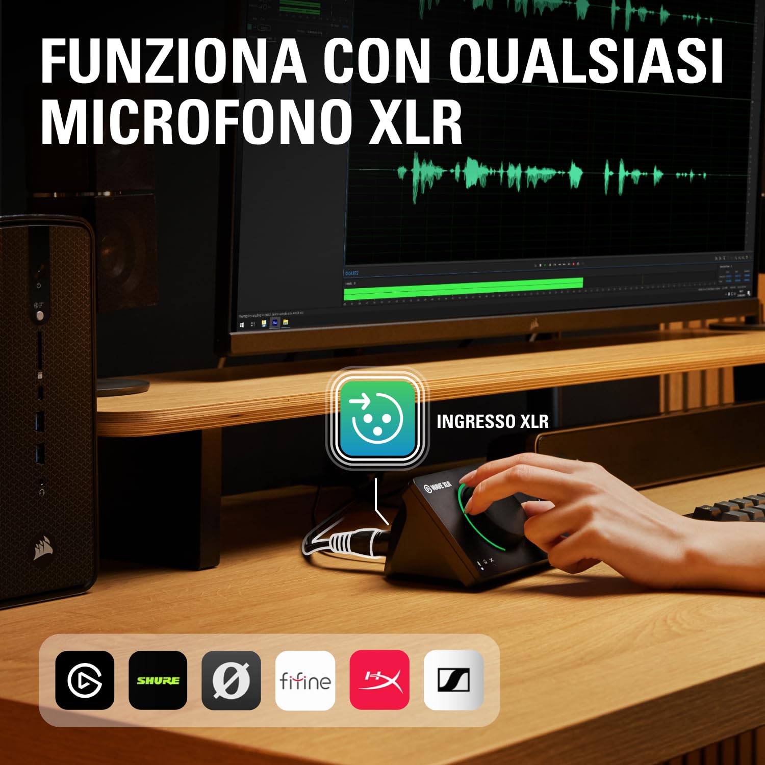 Elgato Wave XLR MK.2, interfaccia audio USB e mixer DSP