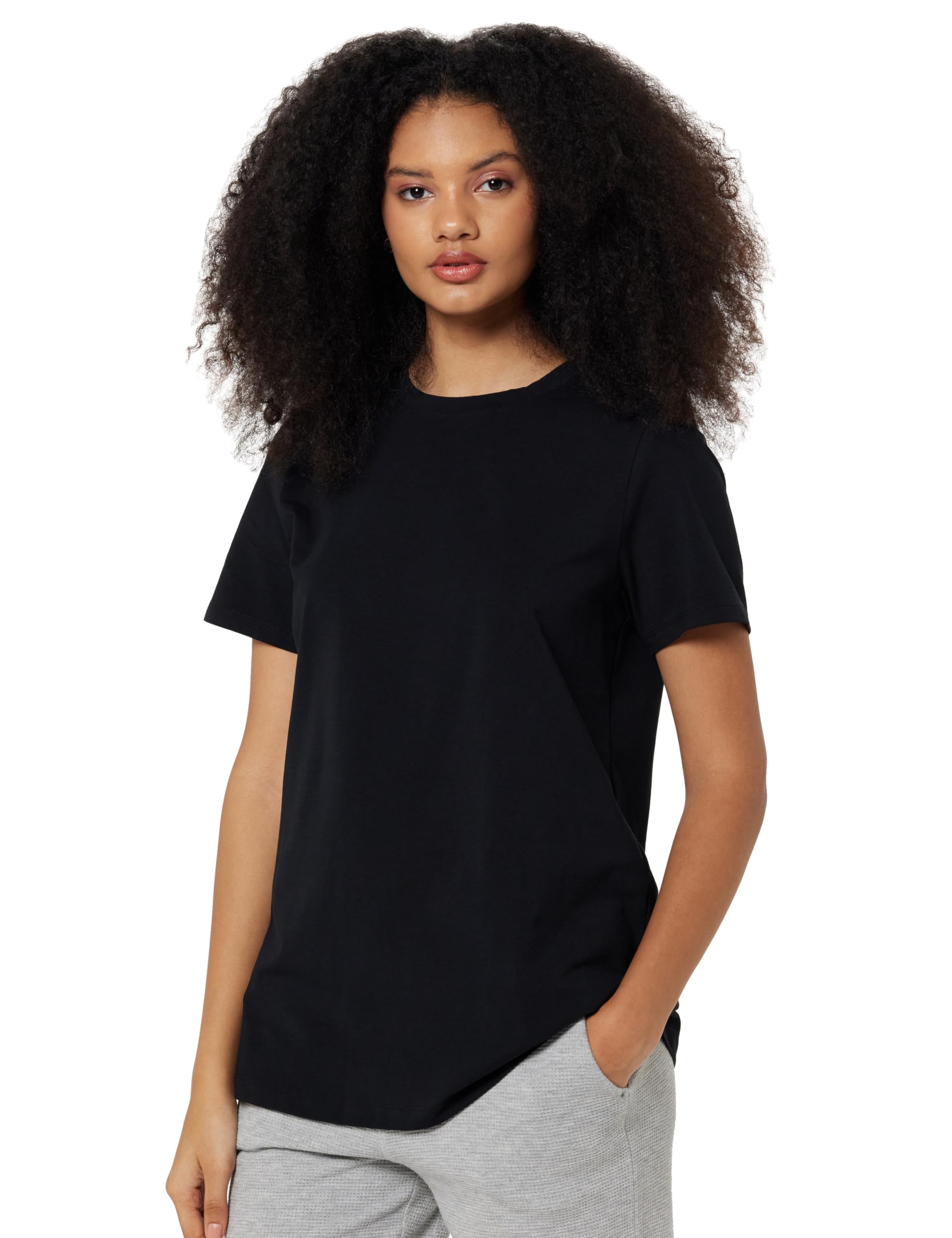 blissclub Women The Last Tee - Boyfriend tee | Women’s t-Shirt | ½ Sleeves | Hip Covering | Cotton Tee-picture-20