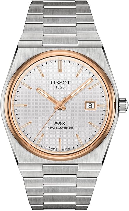 Orologio tissot prx powermatic 80 t137.407.21.031.00 orologio uomo acciaio T1374072103100