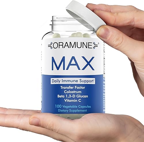 Miniatura 2 de Max | Suplemento dietético 100% natural con factor de transferencia, calostro bovino, beta-1, 3/1, glucano 6-D y vitamina C aumenta la salud