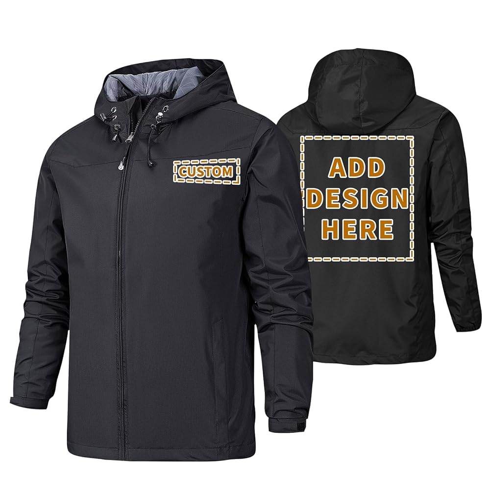 personalized rain coat