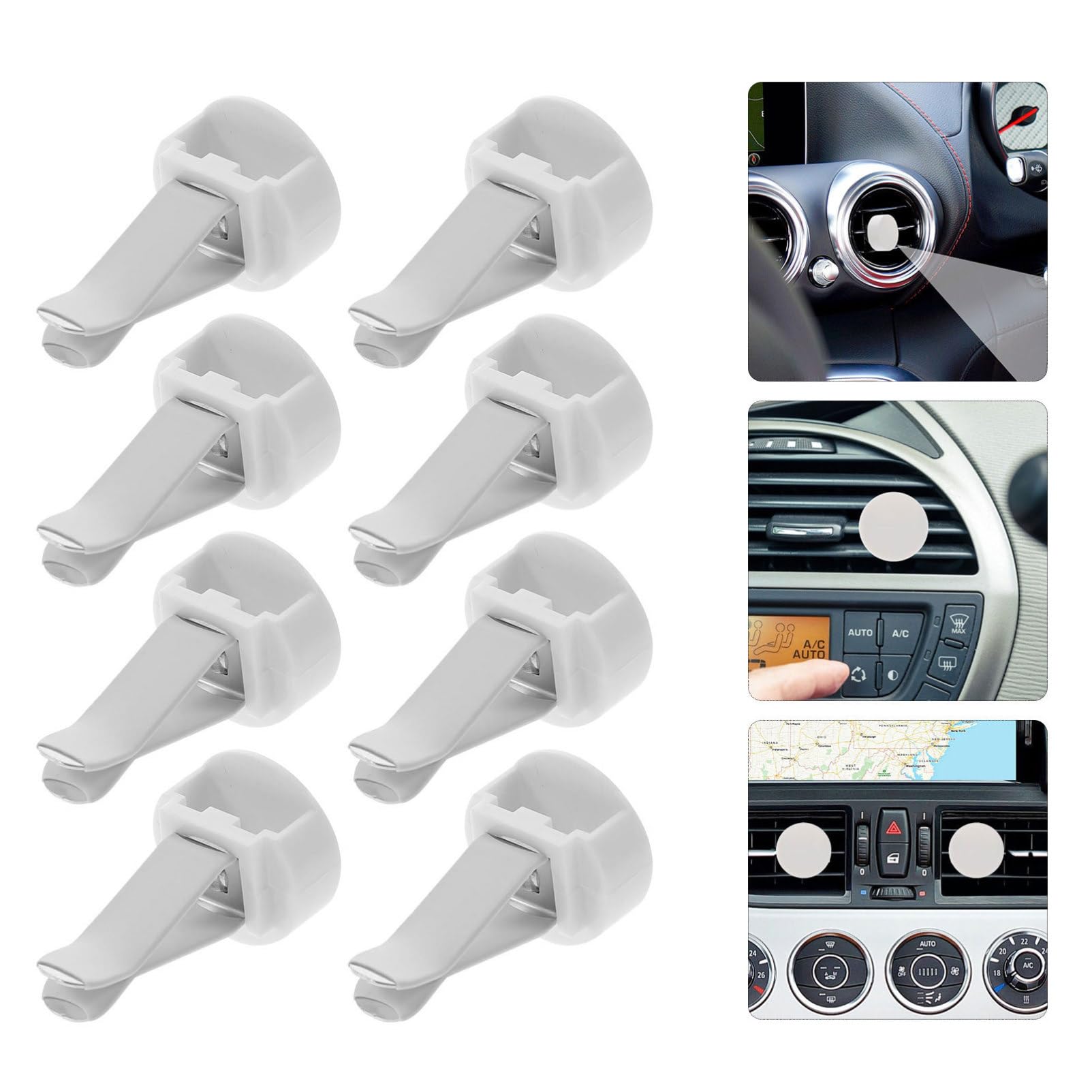 MAGICLULU 100pezzi Clip per Bocchetta d Aria Auto Clip Decorativa per Ventilazione Auto Deodorante per Presa d Aria per Profumo