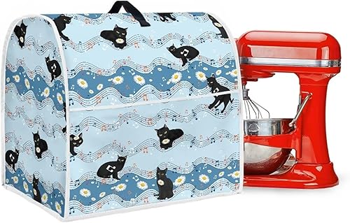 Miniatura 6 de Cubierta para mezclador de música para gatos, fundas para electrodomésticos de cocina para mantener limpio y seguro, a prueba de polvo, compatible