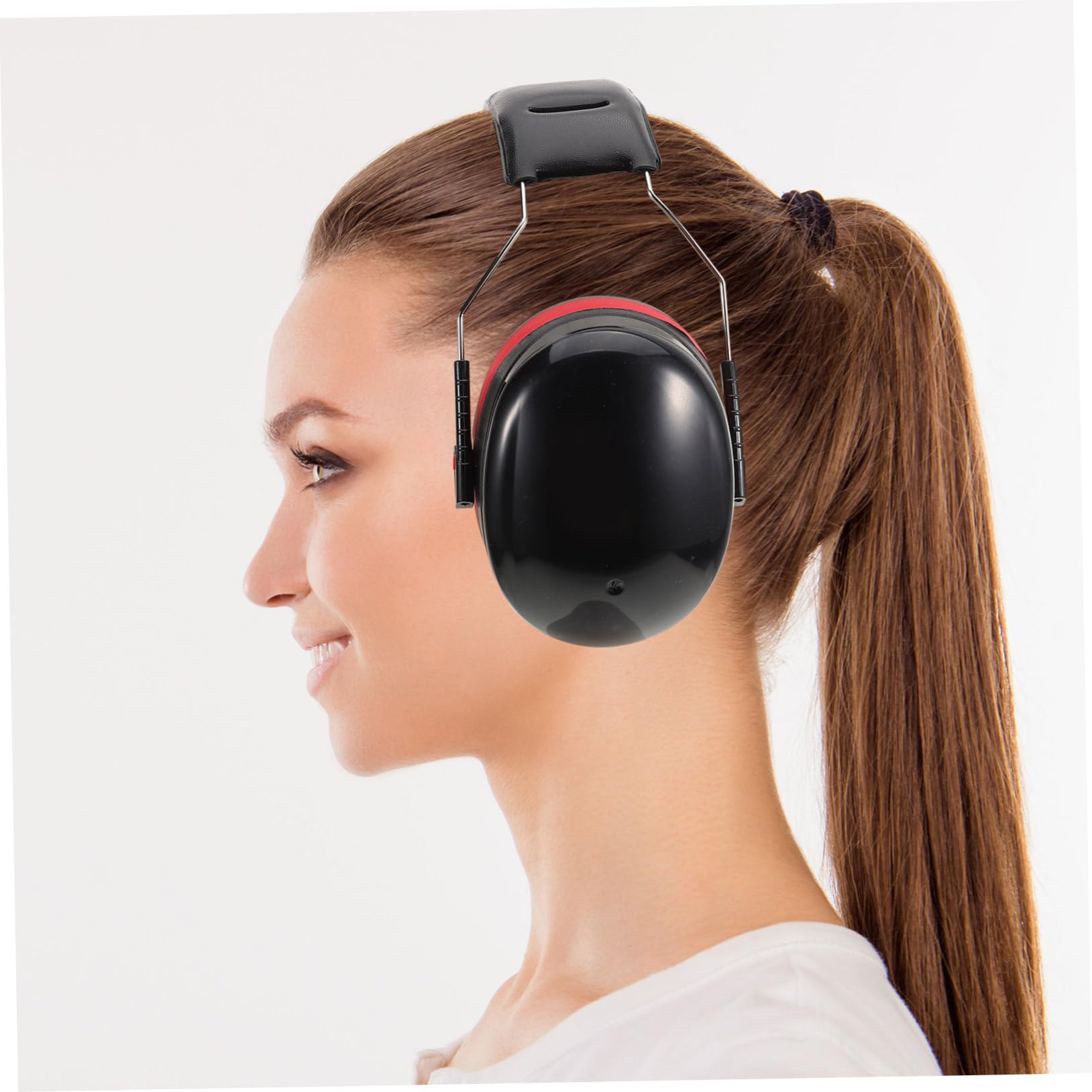 Cuffie Antirumore Professionali Protezione Orecchie Abs | Leggere e Portatili, per Cantiere e Produzione in Fabbrica, Imbottitura in Spugna