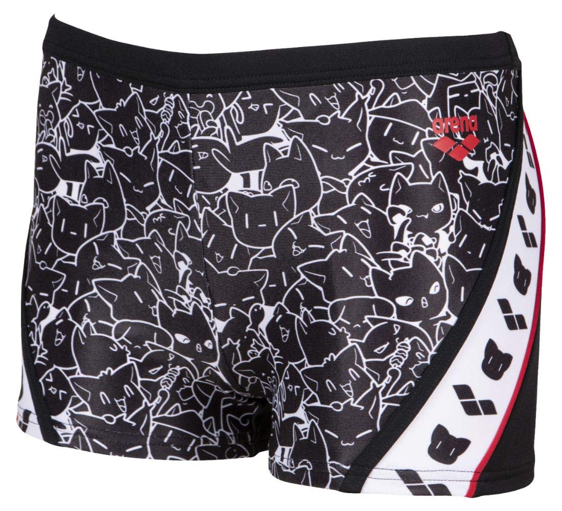 Costume Da Bagno Arena B/B/W Kitties Jr - Slip Bambini Ragazzi, 100% Poliestere - Foto 2