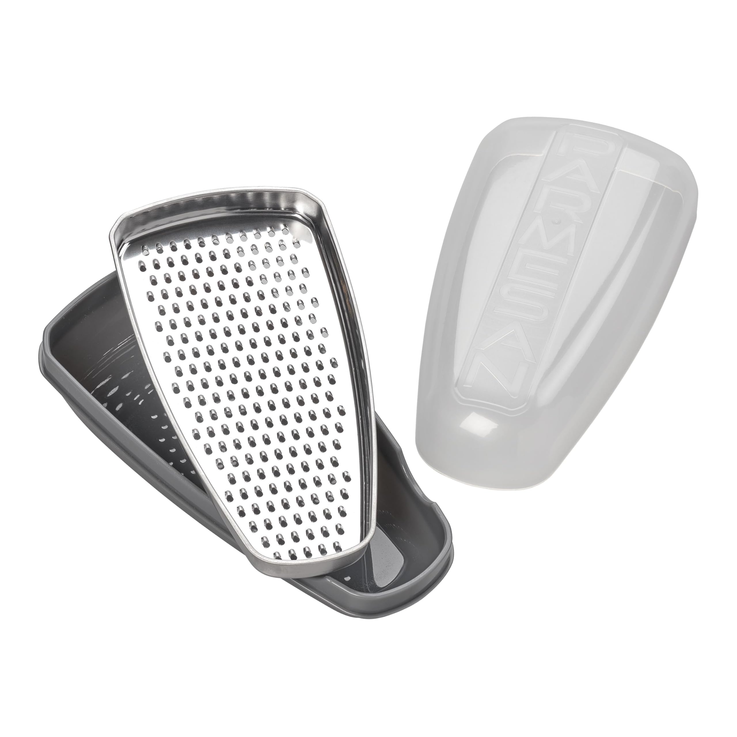 Tala Parmesan Grater and Container, Perfect for Grating Parmesan and Other Hard Cheeses, Includes Container to Store Cheese