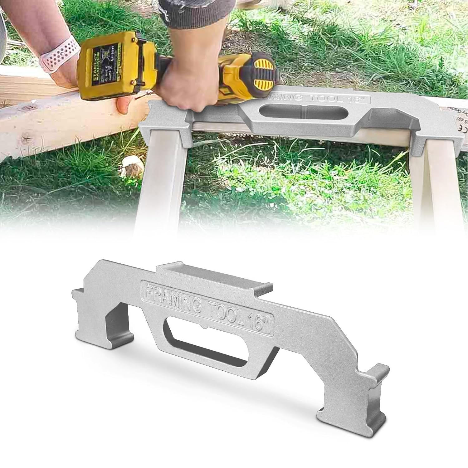 Arrtzan Framing Tools, 16 Inch Precision Stud Layout Tool