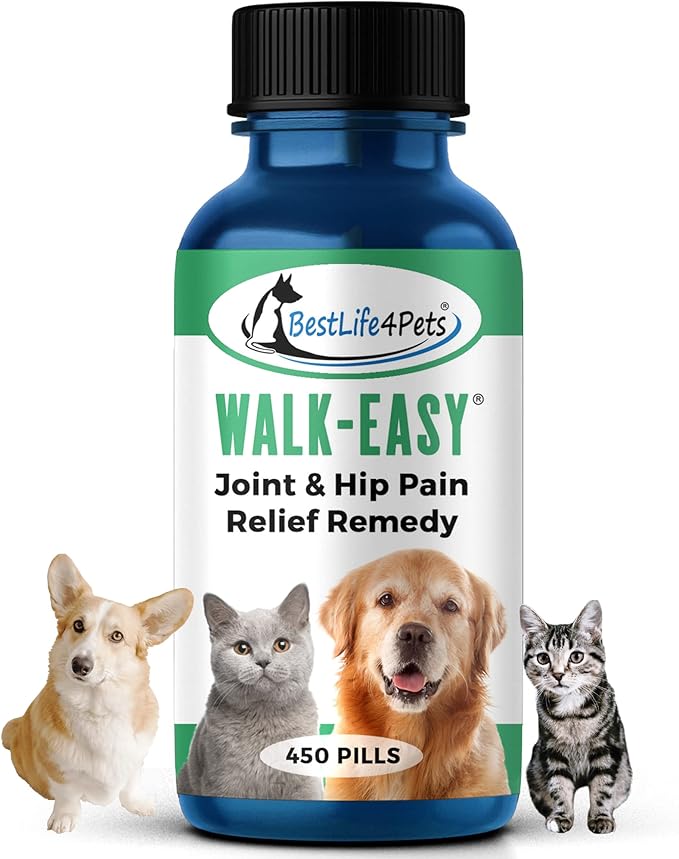 BestLife4Pets WalkEasy Hip and Joint Supplement for Dogs & Cats