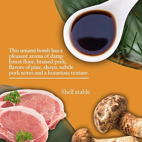 Miniatura 5 de Tsuki Matsutake - Base de ramen profesional de champiñones Shoyu (16.9 fl oz) - Base de ramen japonesa auténtica para fideos instantáneos, sopa y