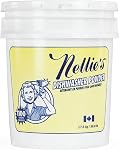 Nellie's Poudre de lave-vaisselle - 100 Charger - Détergent pour lave-vaisselle à base de plantes - Septic Safe, sans parfum - Pénétrat facilement la graisse & Particules alimentaires - Sans phosphate - (Fabriquée au Canada)-- Basée sur des plantes, sans phosphate & Septic-Safe, HE Compatible, Fabriqué en