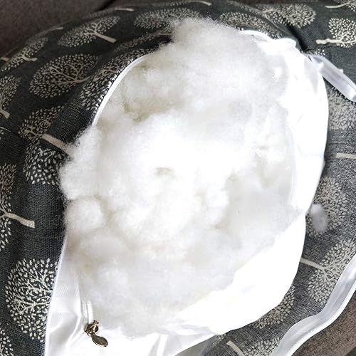 Miniatura 5 de XSlive Almohada de lectura estampada bohemia con brazos de apoyo, almohada suave para descansar en la cama, cojín de apoyo para la espalda para