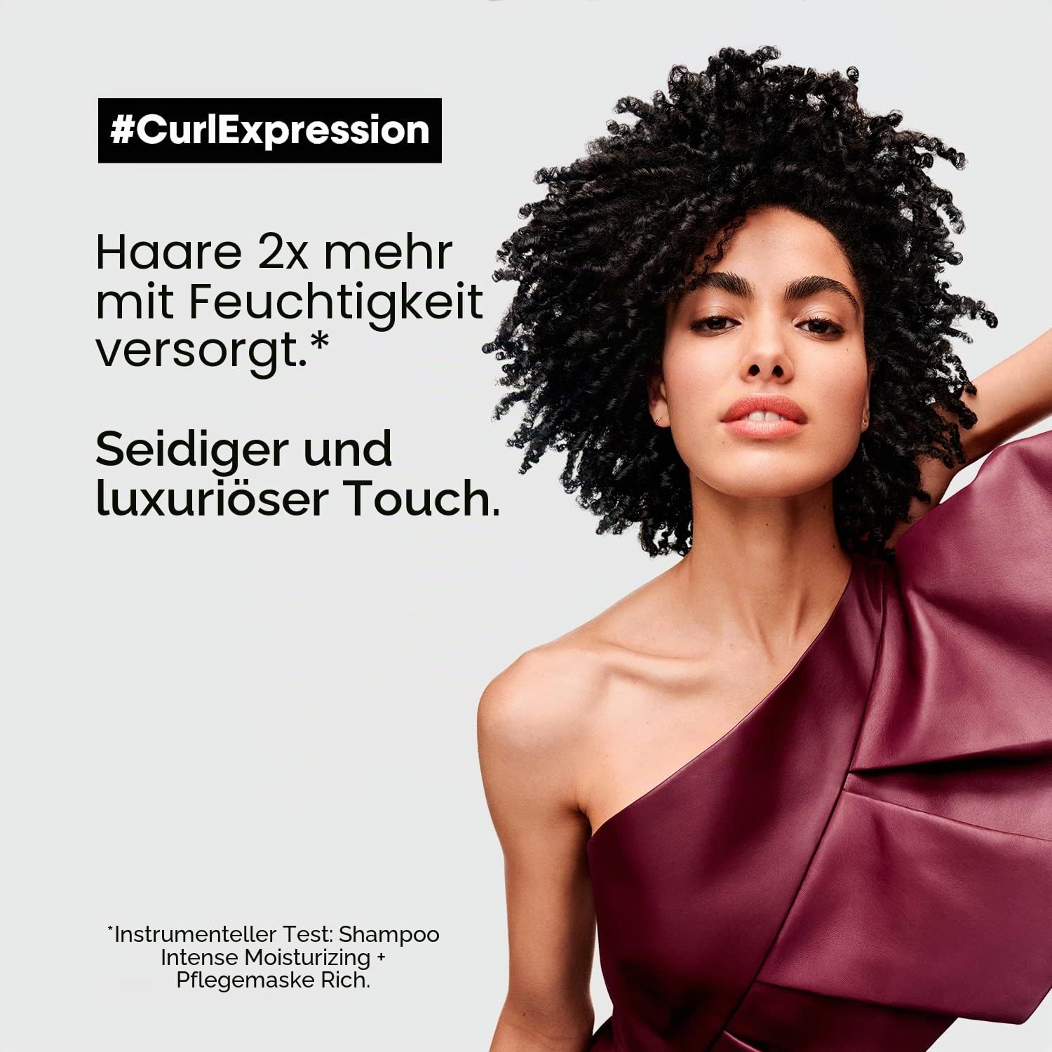 L'Oréal Professionnel Pflegende Haarmaske für welliges und lockiges Haar, Serie Expert, Curl Expression Intensive Moisturizer Mask Rich