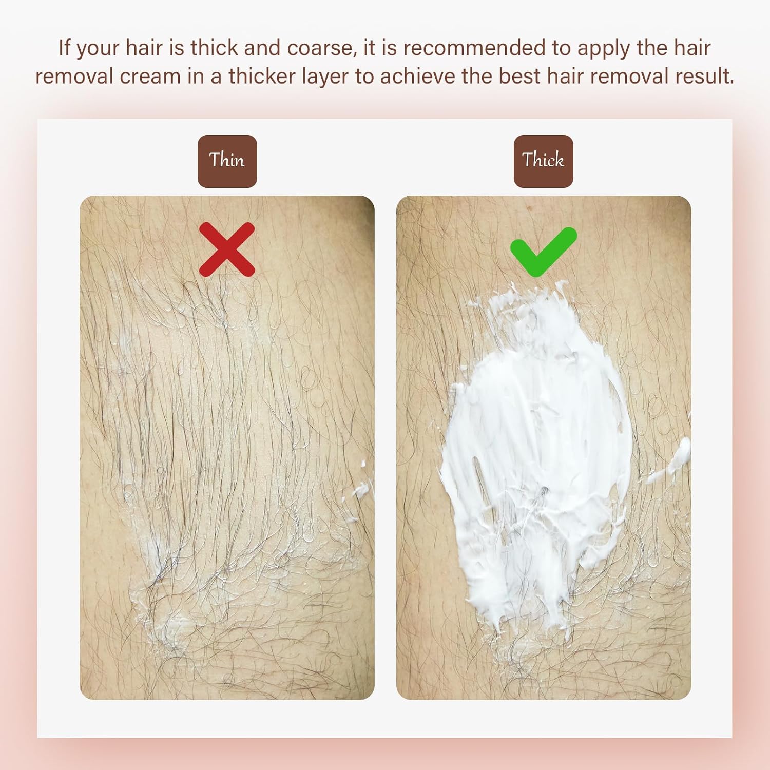 Bikini Hair Removal Cream for Women, Pubic Hair Removal Cream Painless for Legs, Arms, Underarms,Gentle Depilatory Cream, Intimate Hair Removal Cream for Sensitive Skin with Spatula Applicator(2Pack)