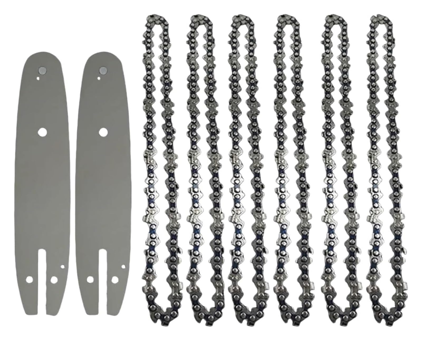 Motosierras de 8 Pulgadas for Cortar Madera, minicadenas de Acero de 1/4" y 48 eslabones, Accesorios de Repuesto for motosierras eléctricas.