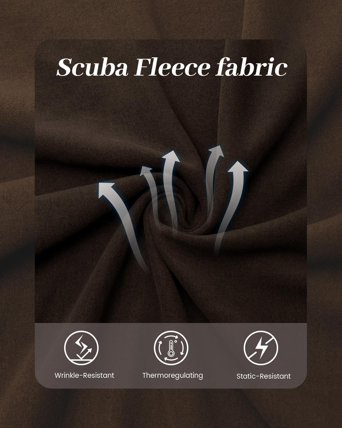 Women's Fleece Cargo Joggers - Multi-Pockets, Elastic Drawstring Waist, Warm Winter Daily Wear - Image 5