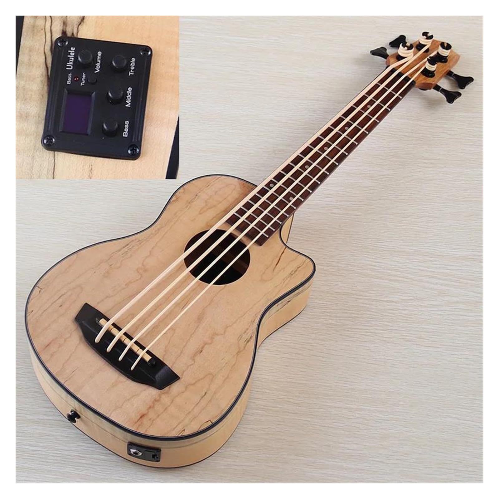 30 Calowe 4 Strunowe Ukulele Elektroakustyczne Dla Dorosłych I Początkujących Do Ćwiczeń I Występów Ukulele Dla Dorosłych
