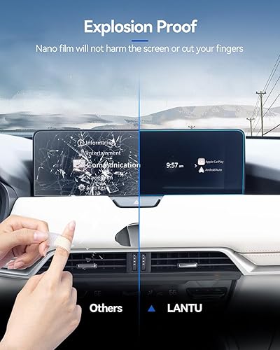 Miniatura 104 de Protector de pantalla de coche para Ford Edge 2024 2025 2023 2022 2021 (SE/SEL/ST-Line/Titanio/ST) Accesorios Protector de pantalla de vidrio