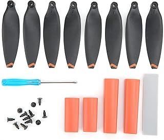 VGEBY Landing Gear, Drone Heightened Tripod Landing Gear Tripod Bracket with Propeller for FIMI X8 Mini Drone(Orange) Modeling Accessories