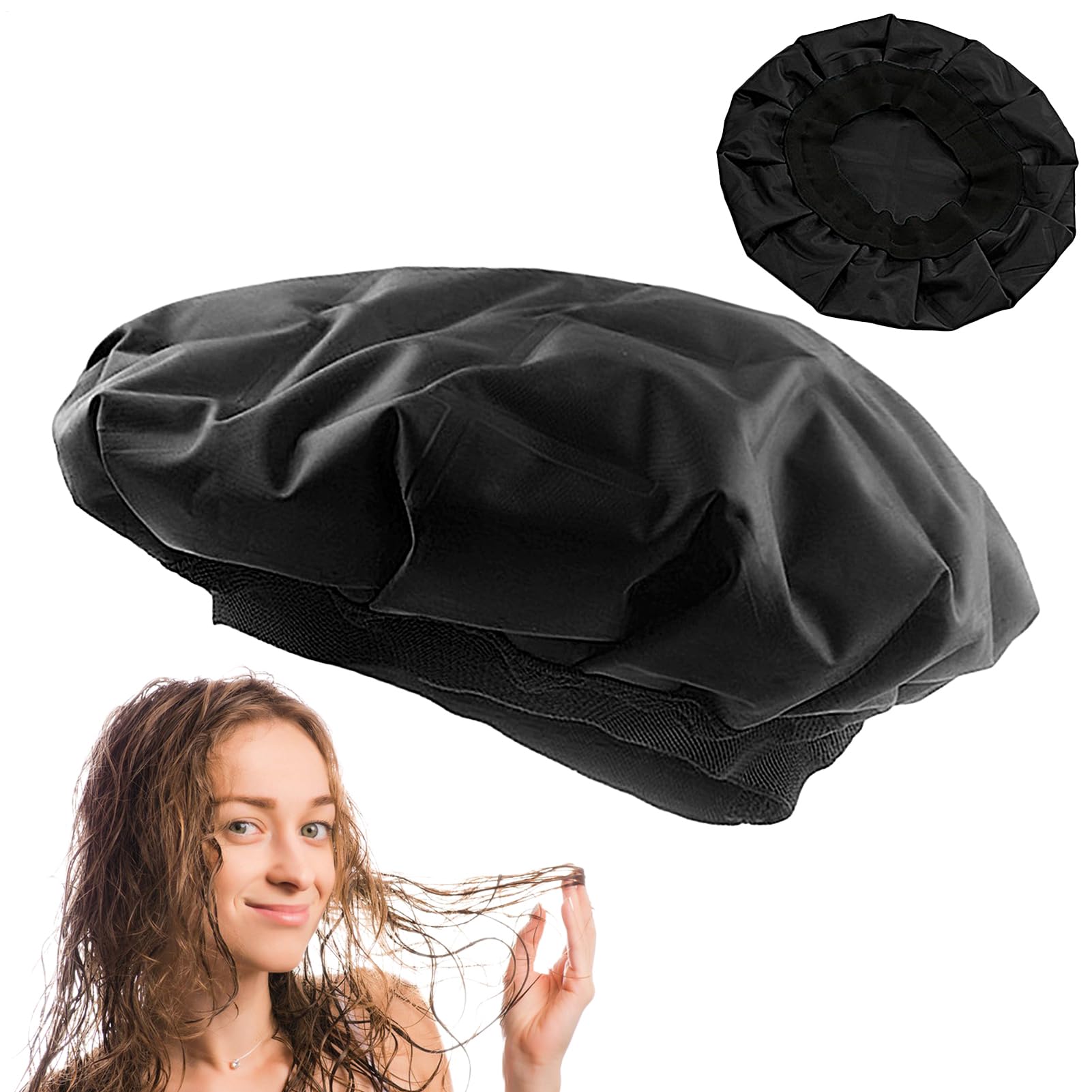 Gorro térmico para microondas de acondicionamiento profundo,Sombrero térmico inalámbrico de acondicionamiento profundo,Sombrero para el cuidado del cabello | Gorro de gel para microondas, gorr