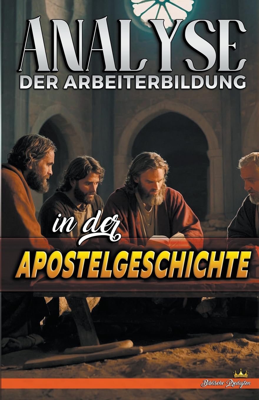Analyse der Arbeiterbildung in der Apostelgeschichte (26) (Die Lehre Von der Arbeit In der Bibel)