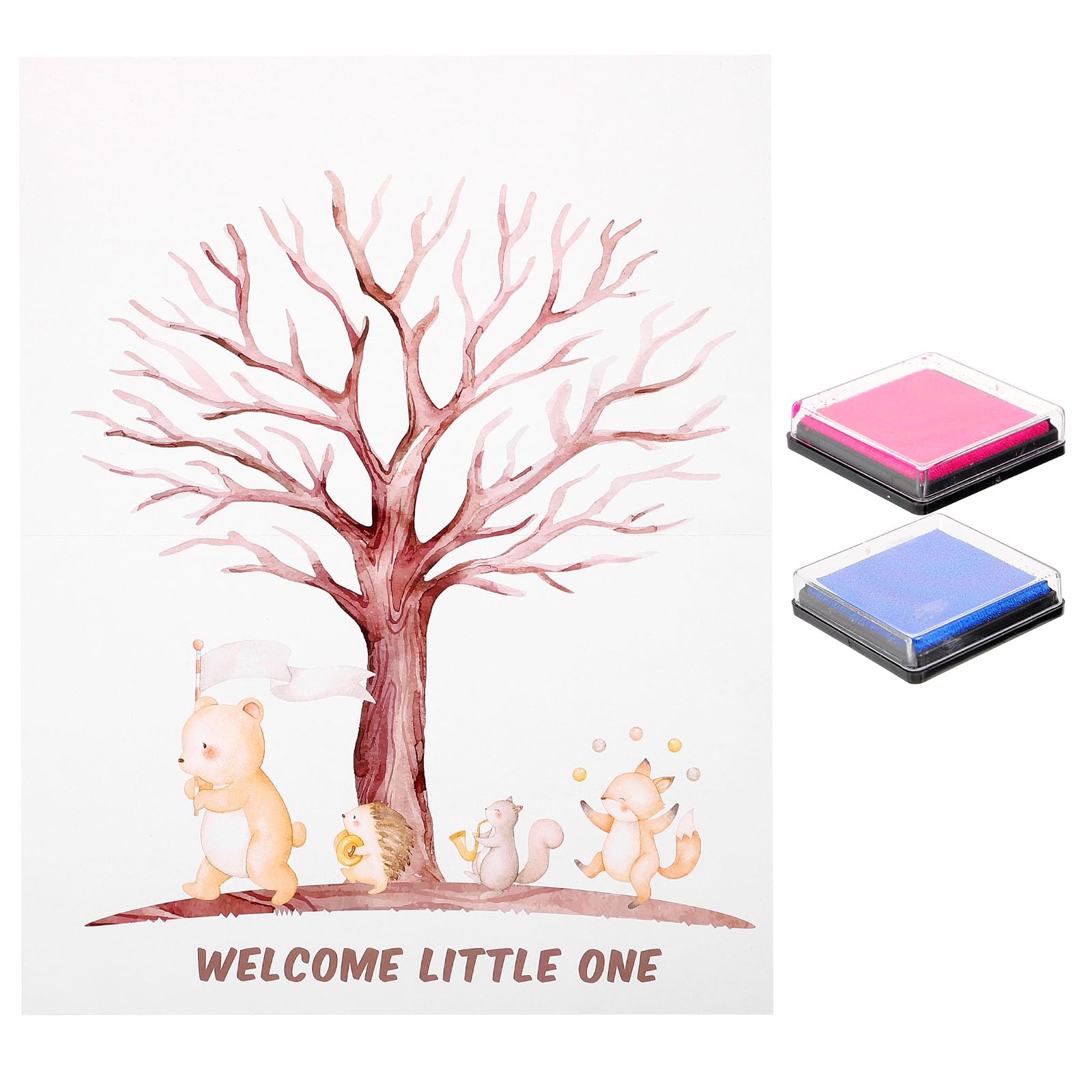 Set di impronte di mani luminose | Foto Gratis