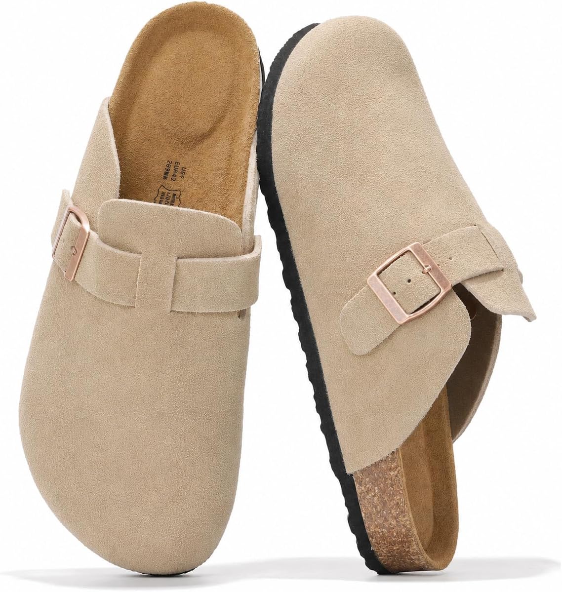 100% Full Grain Genuine Leather Clogs for Men - Fall Shoes for Men 2026