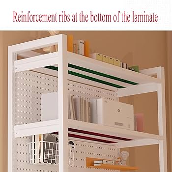 【美品/付属品完備/定価三万円】DASHBOARD Desk Shelf SPÄND table leg with storage white - IKEA