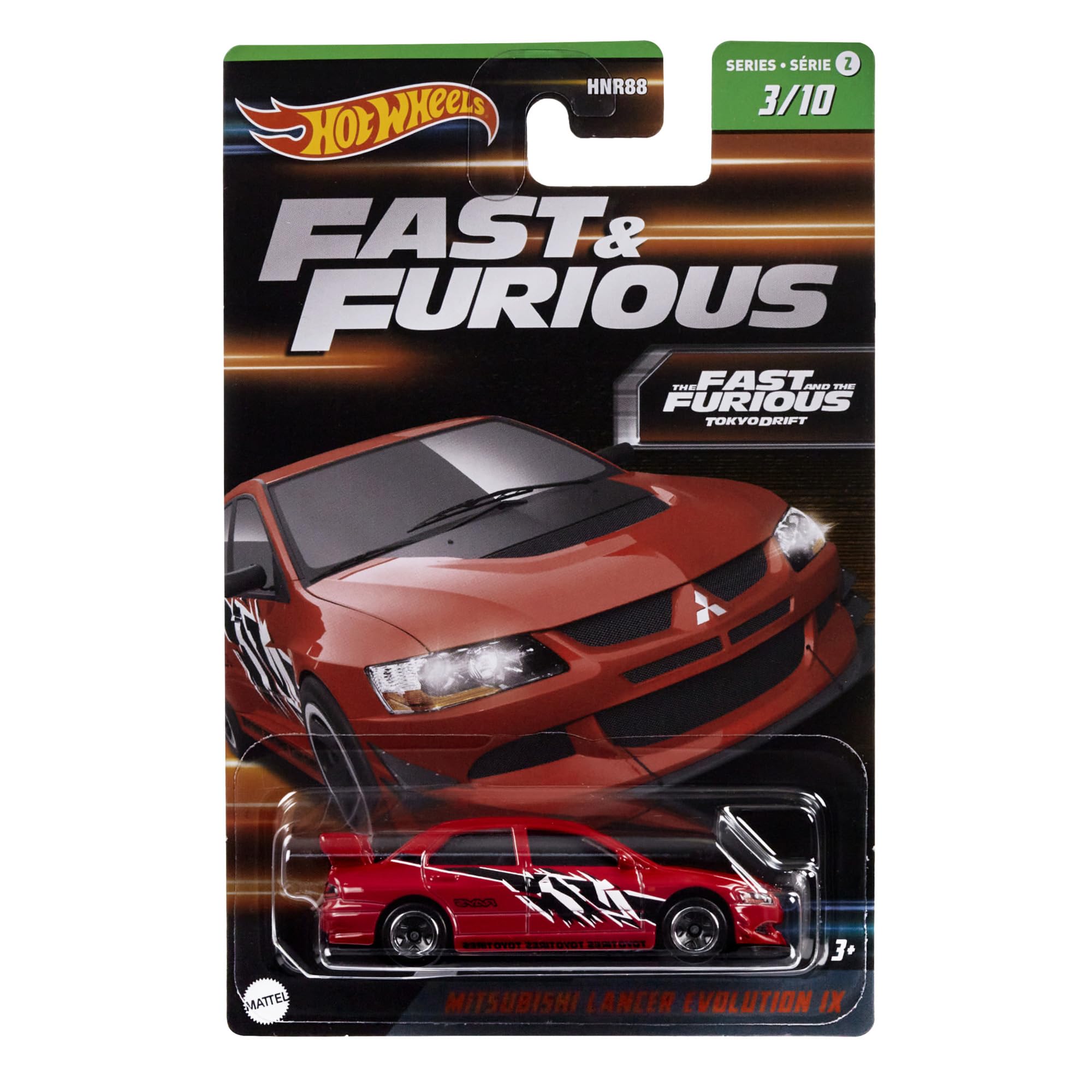 Hot Wheels Tokyo Drift Auto Coche 1970 Monte Carlo – Modelo a Escala 1:64 – Longitud 7 cm – JKX07