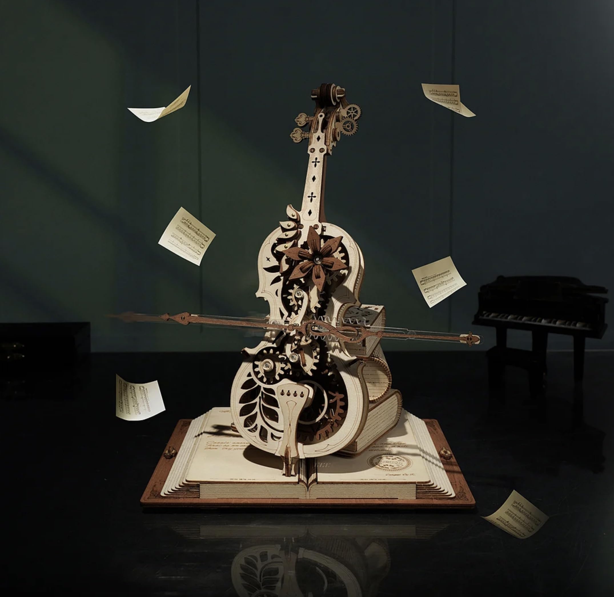 Robotime violoncello magico