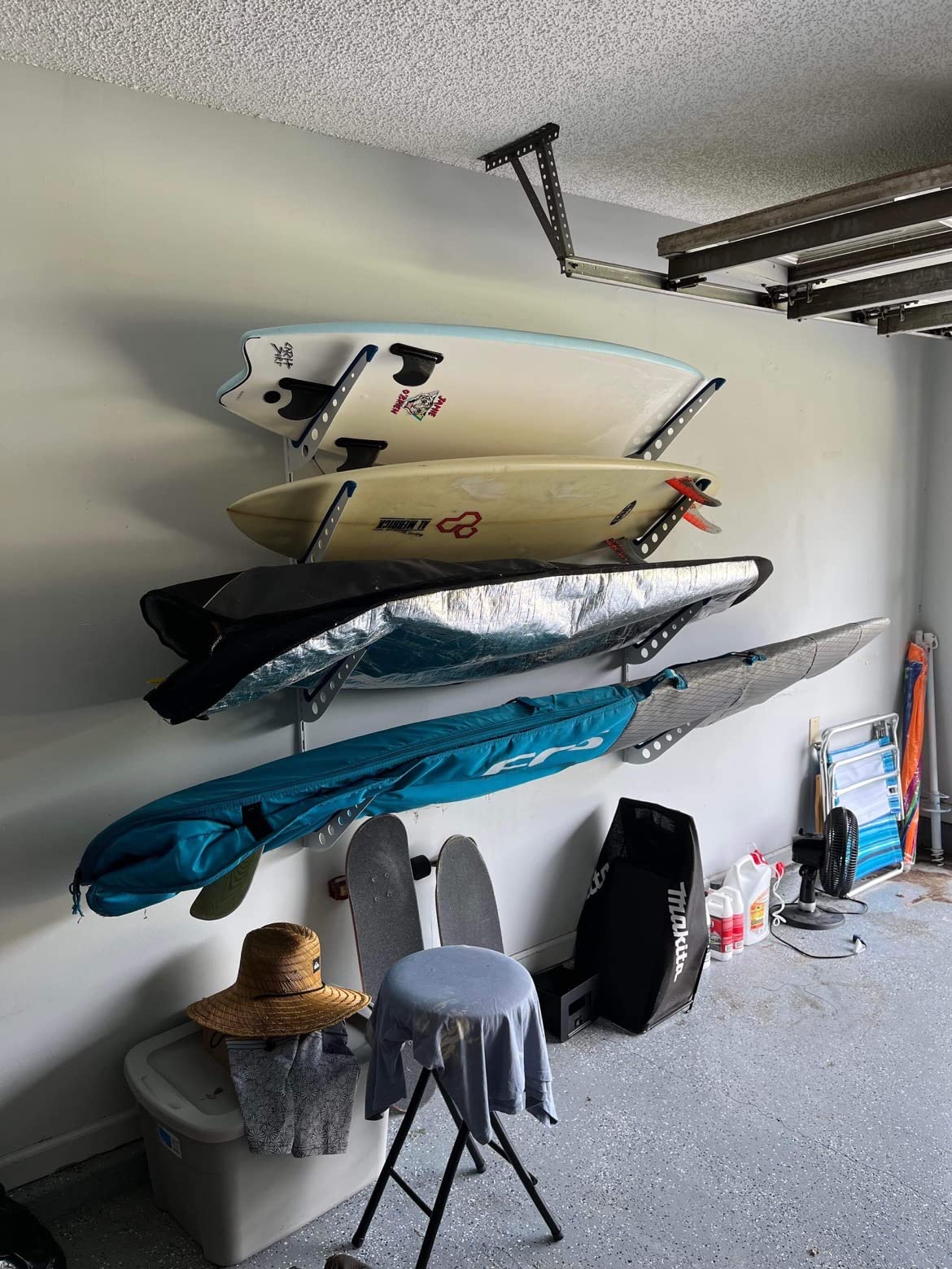 Stopboard Storage Racks $13/mo - Finance StoreYourBoard Adjustable Surfboard Storage Rack, 4 ...