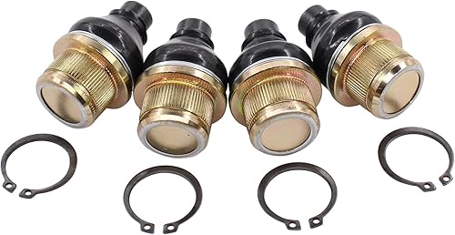 NewYall Paquete de 4 rótulas superiores inferiores para Arctic Cat 250 300 366 375 400 425 450 454 500 550 650 700 Alterra 500 Prowler HDX 500/HDX