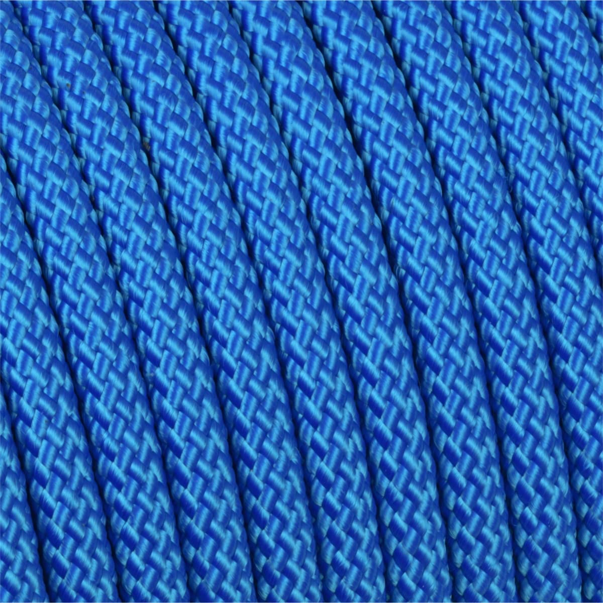 Corderie Italiane 006084426 Doppia treccia skipper alta tenacità, azzurra, 10 mm - 30 metri
