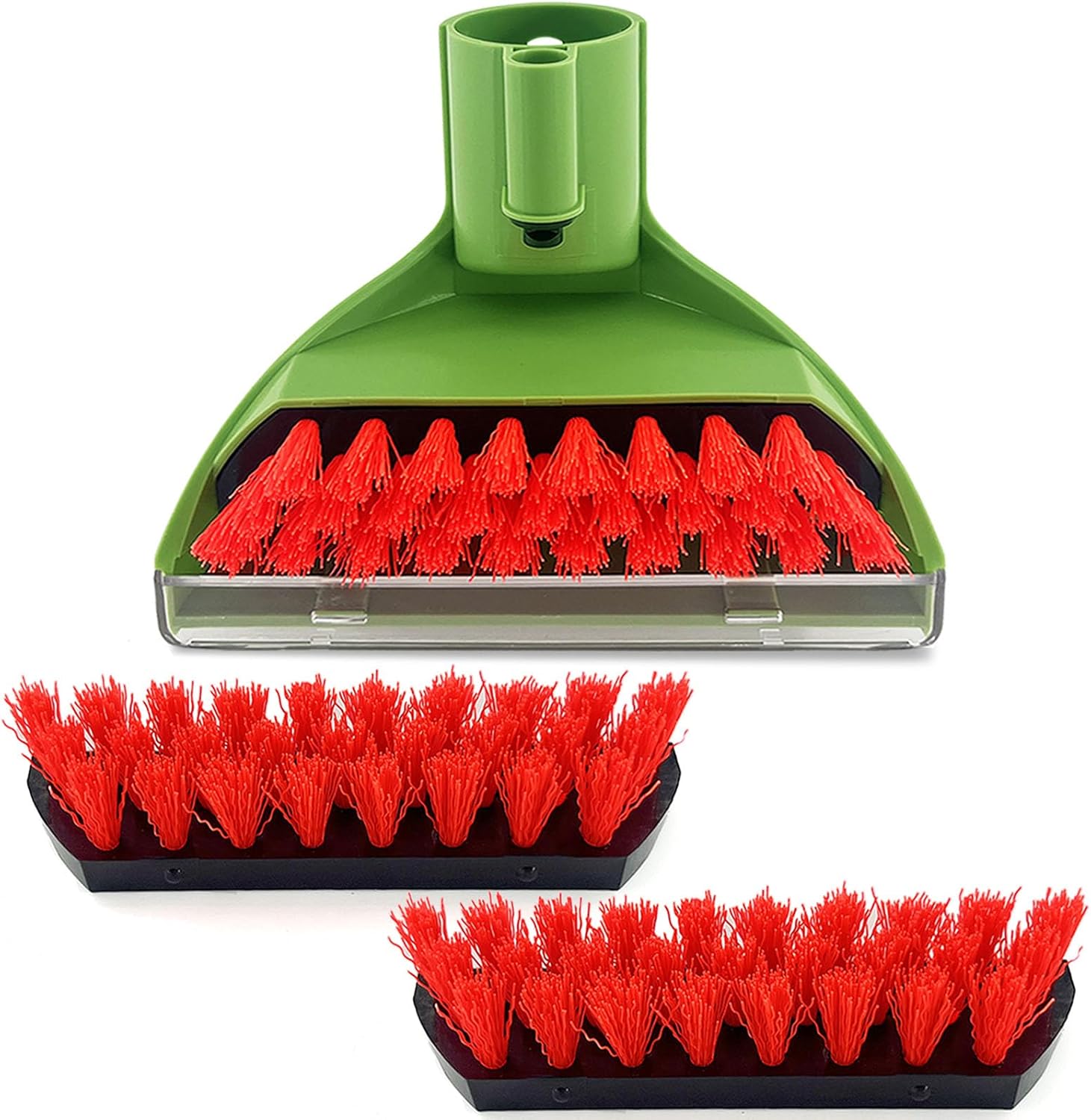 Upgraded 1400B Little Green 5.3" Detachable Tough Stain Brush Tool Replacement for Bissell Little-Green Upright &Portable Carpet Cleaners for 1400B 4075 3860 1425 2458 3194 3353 Series,1+1 Brush,Green