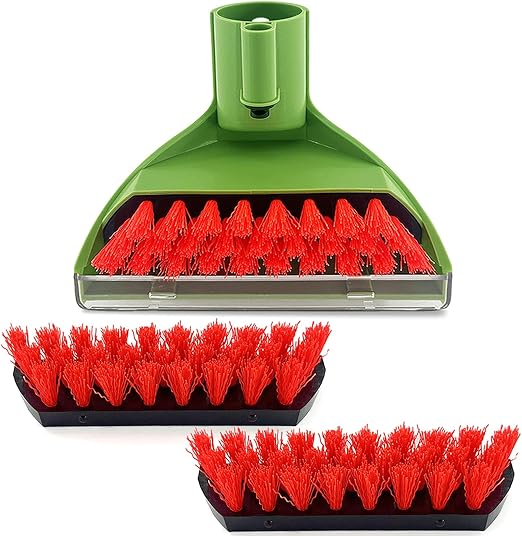 Upgraded 1400B Little Green Machine Brush Replacement for Bissell Little Green Multi-Purpose Portable Carpet and Upholstery Cleaner for 1400B 3860 1425 2458 1400 3194 3353 86T3 Series,Green,1+2 Brush