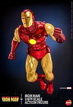 Amazon.co.jp: 炎スタジオ マーベル・コミック アイアンマン 1/6