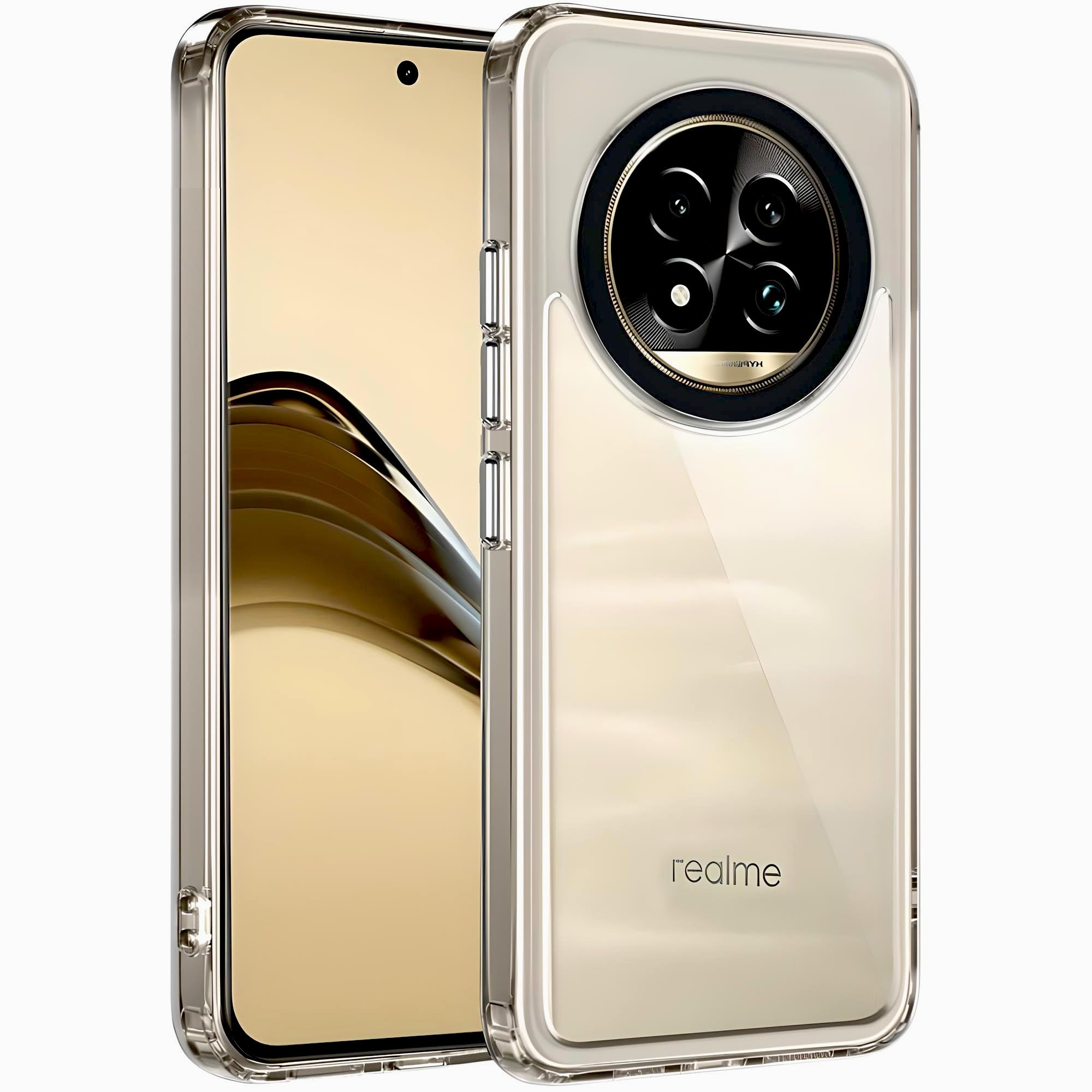 A rtistque Ultra Stylish Back Cover Case for Realme 13 Pro / 13 Pro Plus 5G | Premium Shockproof TPU | Protective Design | Bumper Back Cover - White (B0DDTLFXR3) Amazon Price History, Amazon Price Tracker