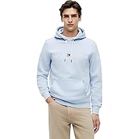 Tommy Hilfiger Tommy Logo Felpa Uomo Mw0Mw11599, Blu