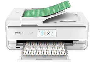 Canon PIXMA TS9521C Wireless Crafting Photo Printer with 12x12 Printing