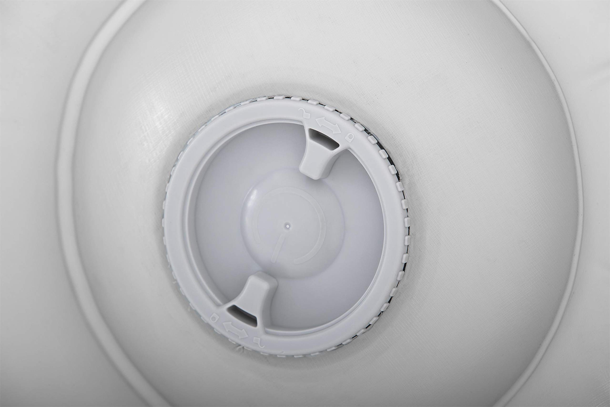 BESTWAY Pouf gonflable rond avec LED multicolore 82 x 82 x 41 cm