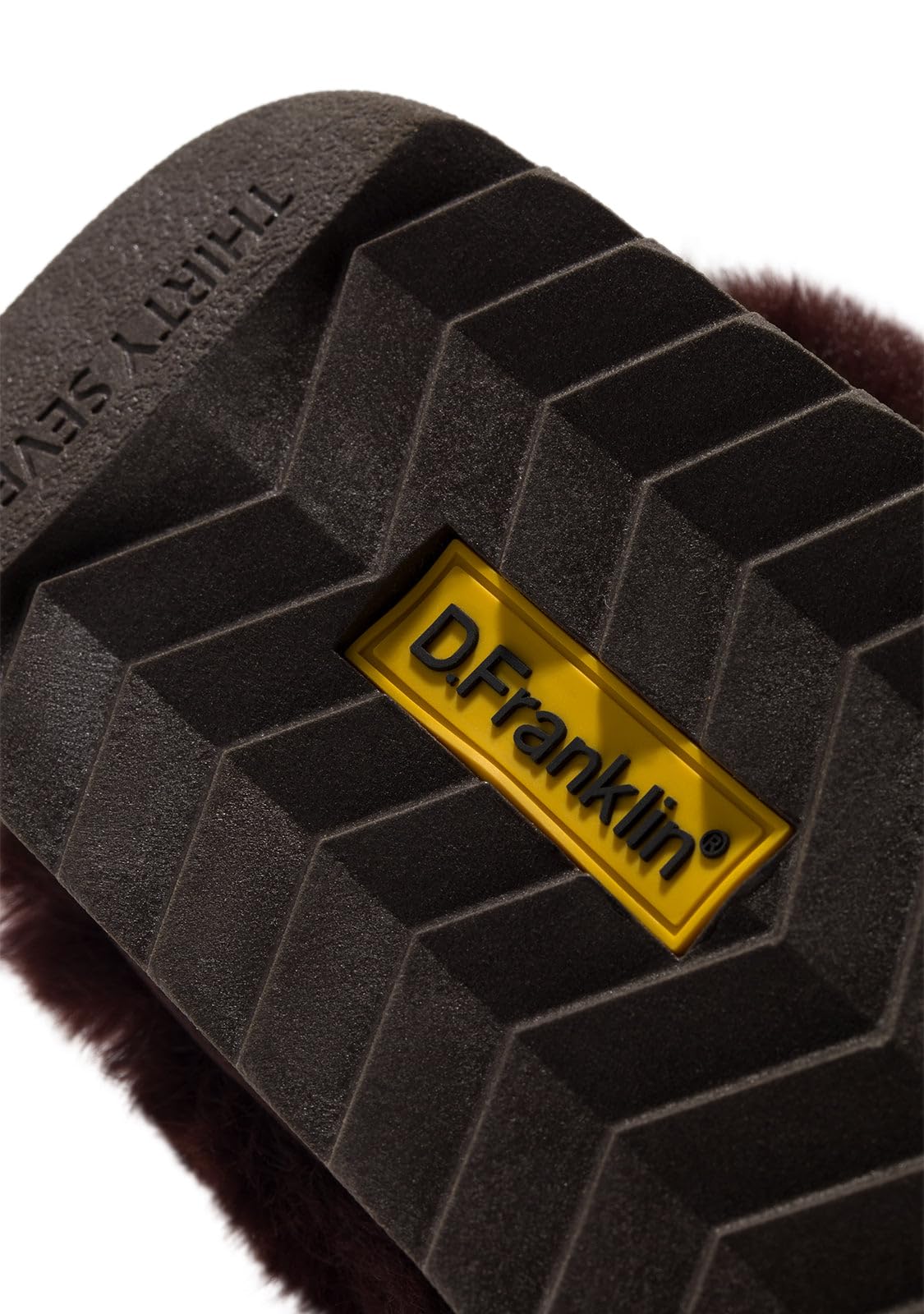 D.Franklin Damskie Botki w Stylu Australijskim z Nordic Full Fur w Kolorze Brązowym - Botki dla kobiet - Moda casual - Rozmiar (40) - Model nordic